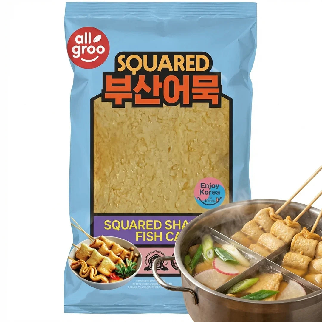 올그루 사각 부산어묵 1kg - 냉동